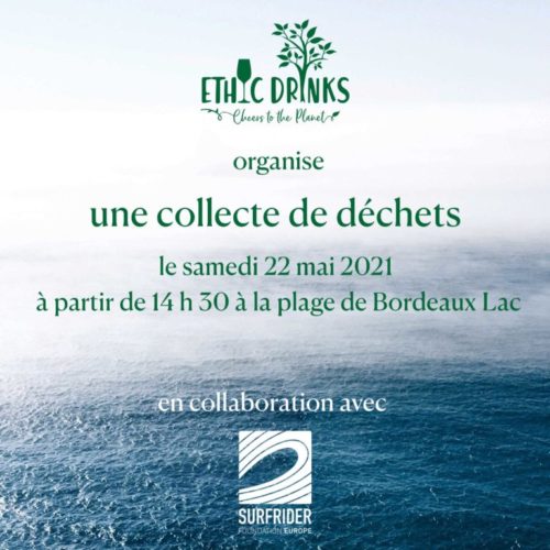 collecte déchets ethic drinks