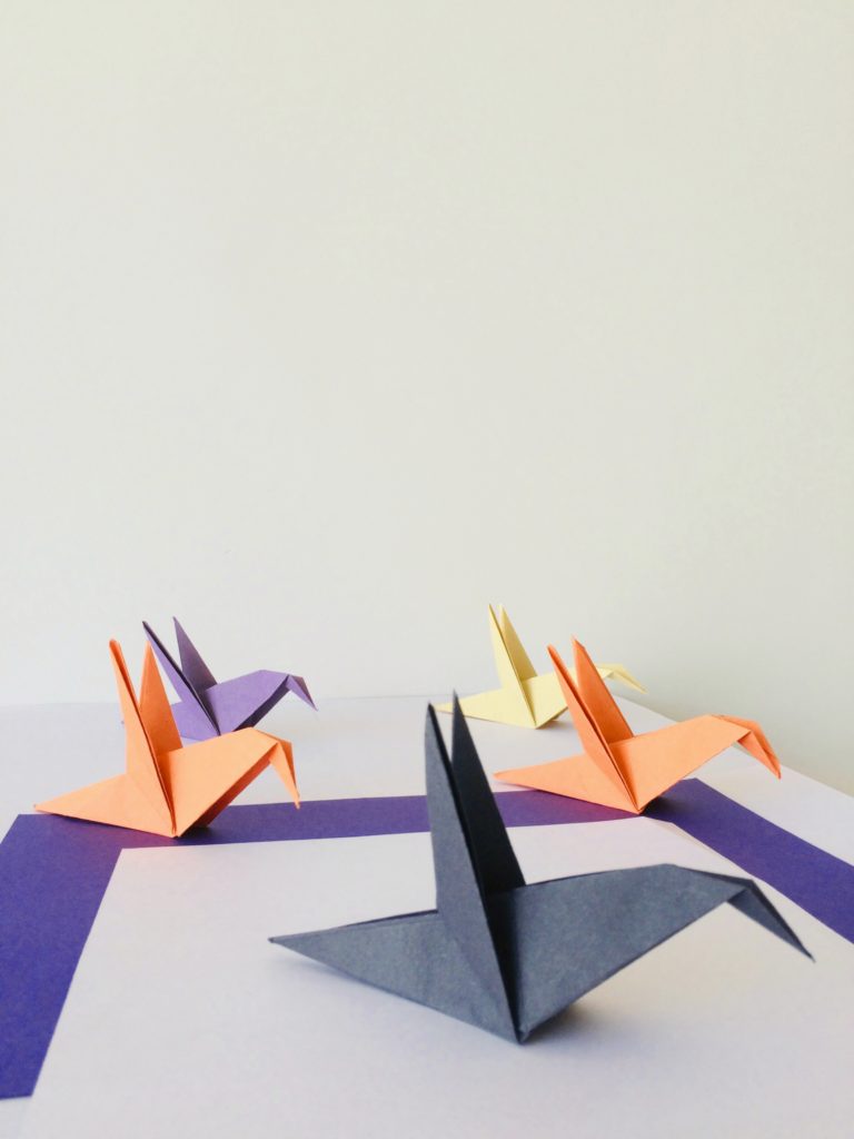 Création d’un mobile en origami