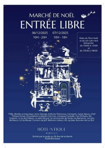 marché de noël Hotentique