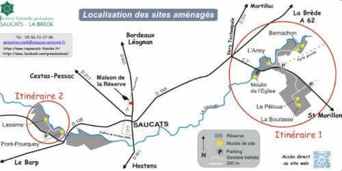 réserve géologique de Saucats