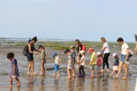 La plage des explorateurs