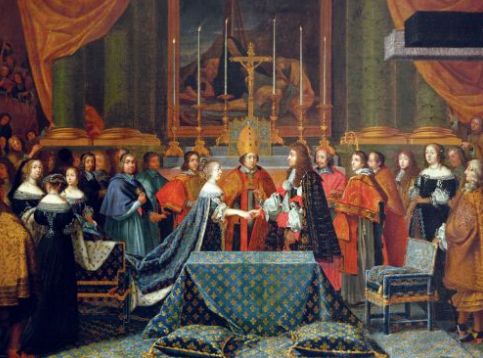 Le-mariage-de-Louis-XIV-et-de-Marie-Thérèse-dAutriche